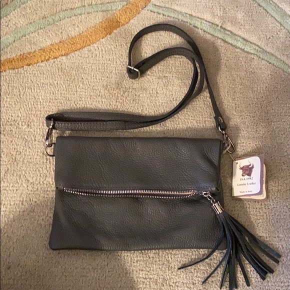 ISA 1982 Genuine Leather Bag - Picture 1 of 3